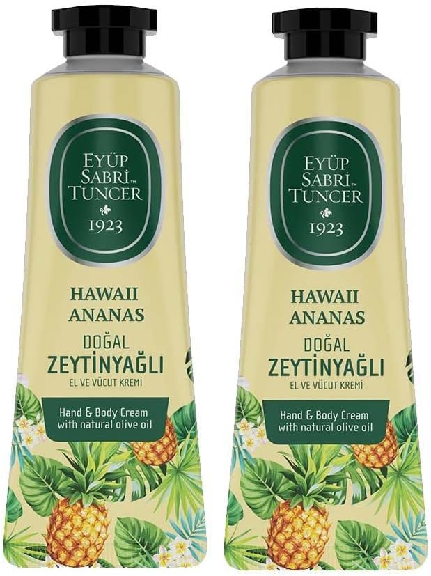 Eyüp Sabri Tuncer El ve Vücut Kremi Havaii Ananas 50 ml x 2