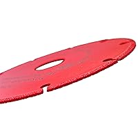 Vista 9 de FOXBC Rueda de Corte de Diamante de 4-1/2 Pulgadas, Corte de Metal para Amoladora Angular, Más de 5000 Cortes en Varilla Corrugada, Acero