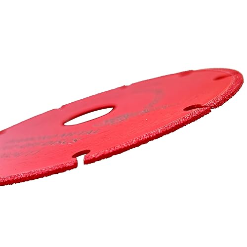 Miniatura 9 de FOXBC Rueda de Corte de Diamante de 4-1/2 Pulgadas, Corte de Metal para Amoladora Angular, Más de 5000 Cortes en Varilla Corrugada, Acero