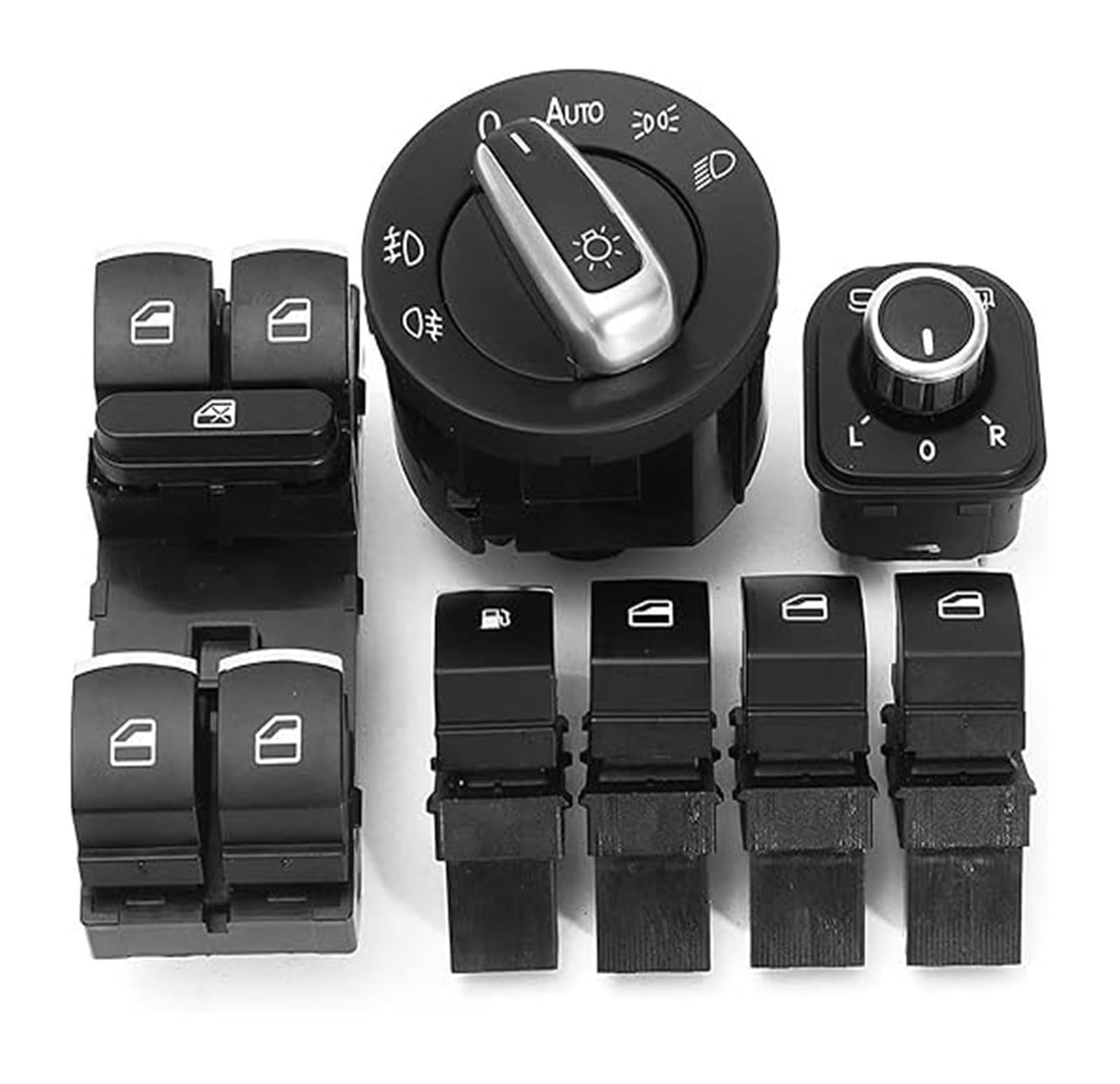 Interrupteur de commande de fenêtre électrique pour VW Golf MK5 MK6 Passat B6 5ND959565B
