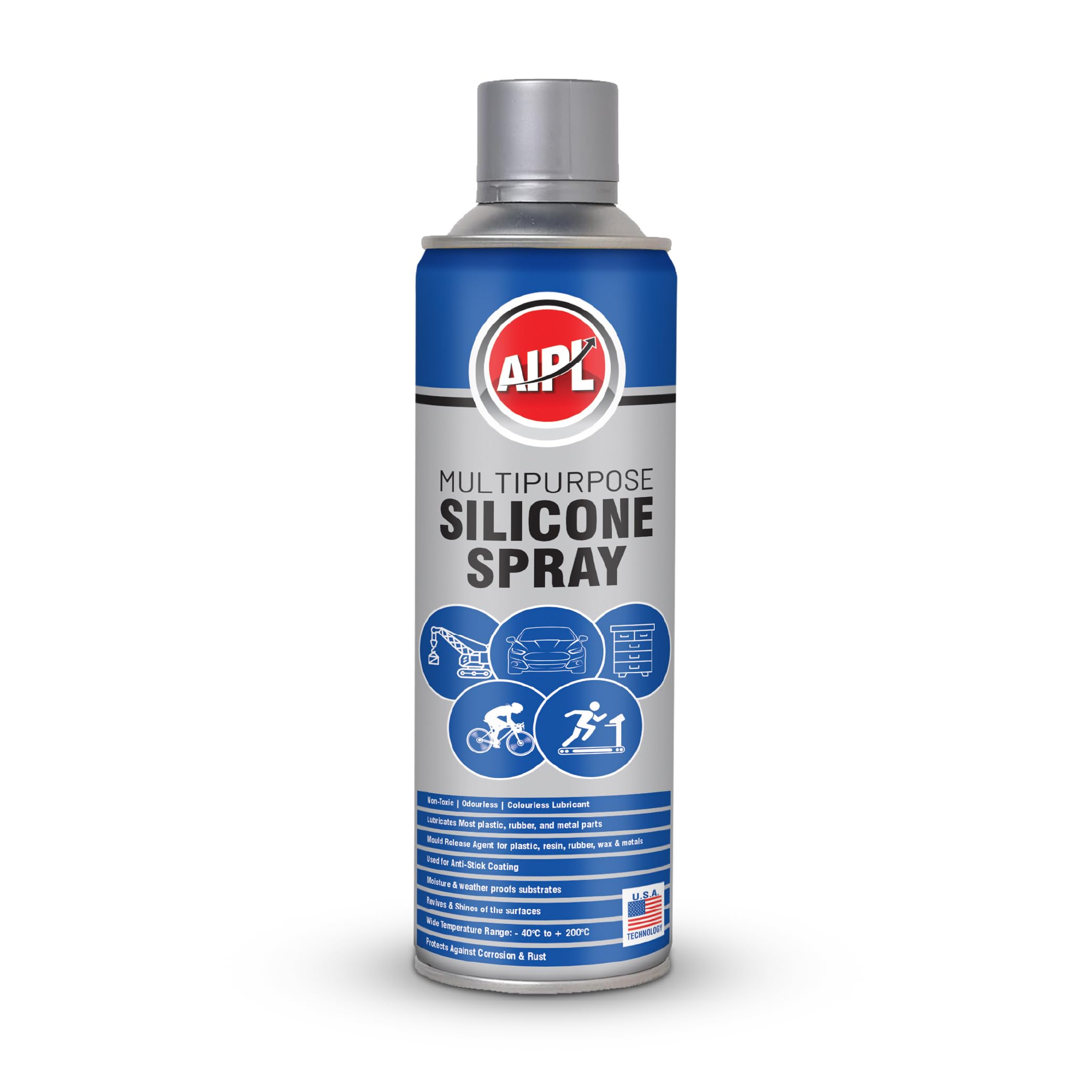 Grade 90 Silicone Lubricant Spray – 300g / 513 ml | Non-Toxic, Odourless & Colourless | Multi-Purpose Spray for Plastic, Rubber, Metal Parts | Reduces Friction, Protects & Restores Shine-image-17