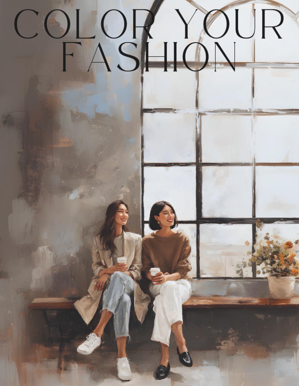 Coloring Your Fashion: Volume 57 — The Effortless Workwear Edition: A Modern Business Casual Fashion Coloring Book Featuring Effortless Silhouettes, Tailored Comfort, and Everyday Elegance