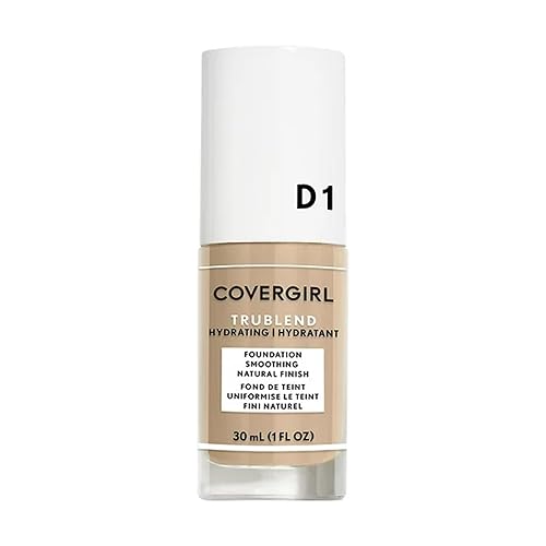 Covergirl TrublendBase líquida de maquillaje, beige cremoso, D1, 1oz