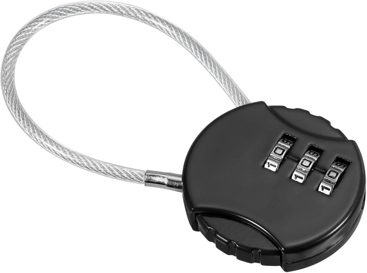 MURTISIDDH 3 Digit Travel Luggage Lock Number Lock Combination Lock with Zinc Alloy Steel Cable Lock Small Locks for Travel Suitcase, Backpack, Lockers, Case, Toolbox(Pack of 1,Multi)-picture-22