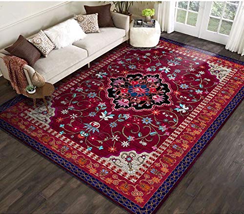 Tapis de zone confortable Ruby Lil pour réchauffer un sol de salon froid