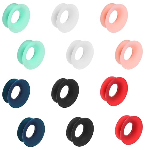 12 PCS Mute Style Pack for Earplugs, Mute Insert Style