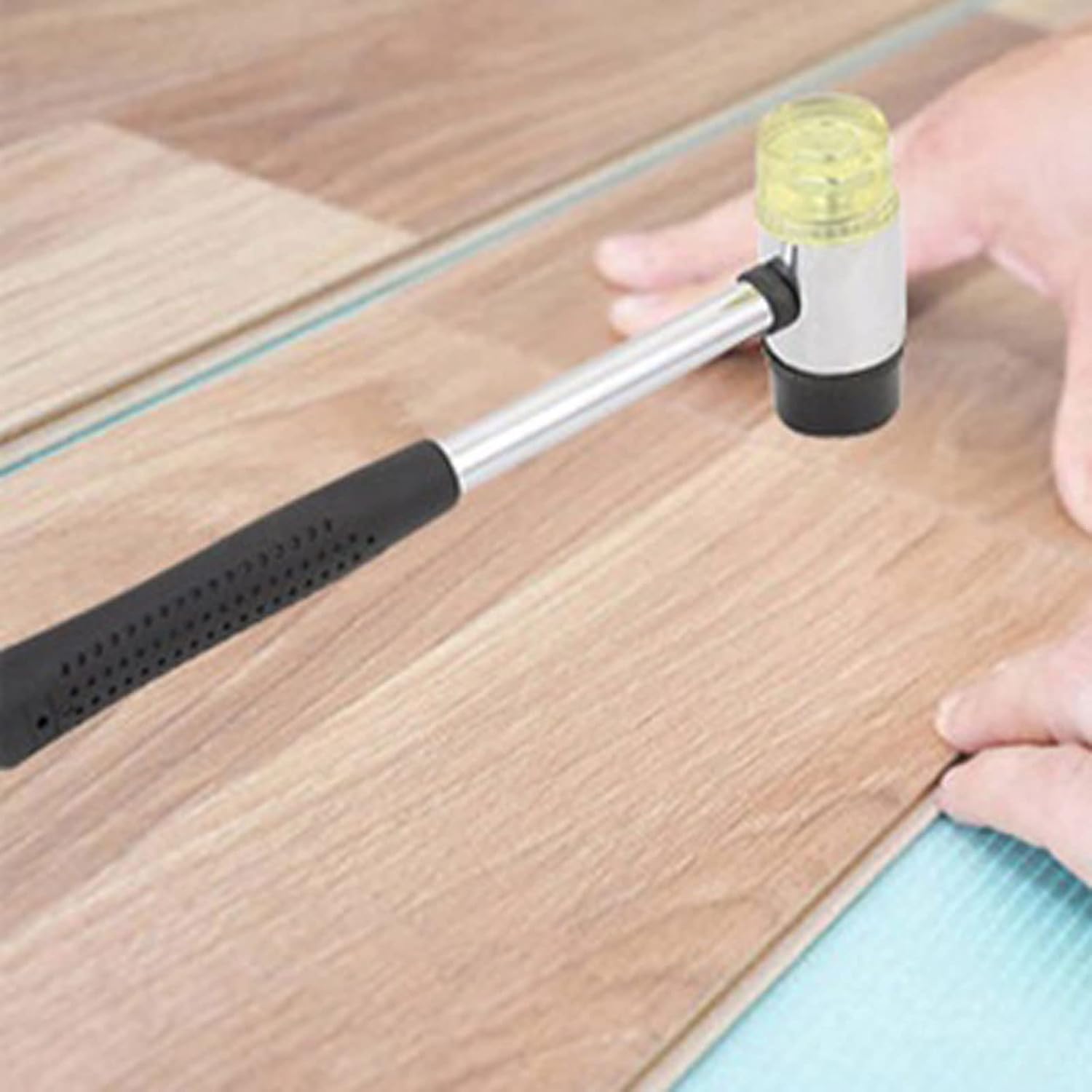 INLIMA Hammer Hammer Double Faced Household Rubber Hammer Domestic Head Mallet Hand Tool for Jewelry/Craft/DIY
