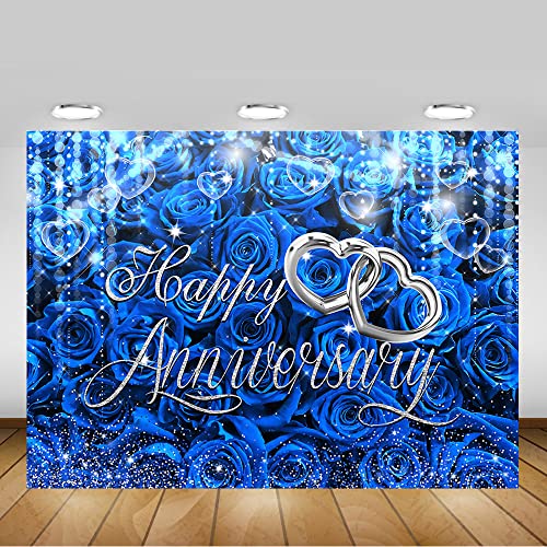 Fondo fotográfico Mocsicka Happy Anniversary 82x60 pulgadas miniatura 5