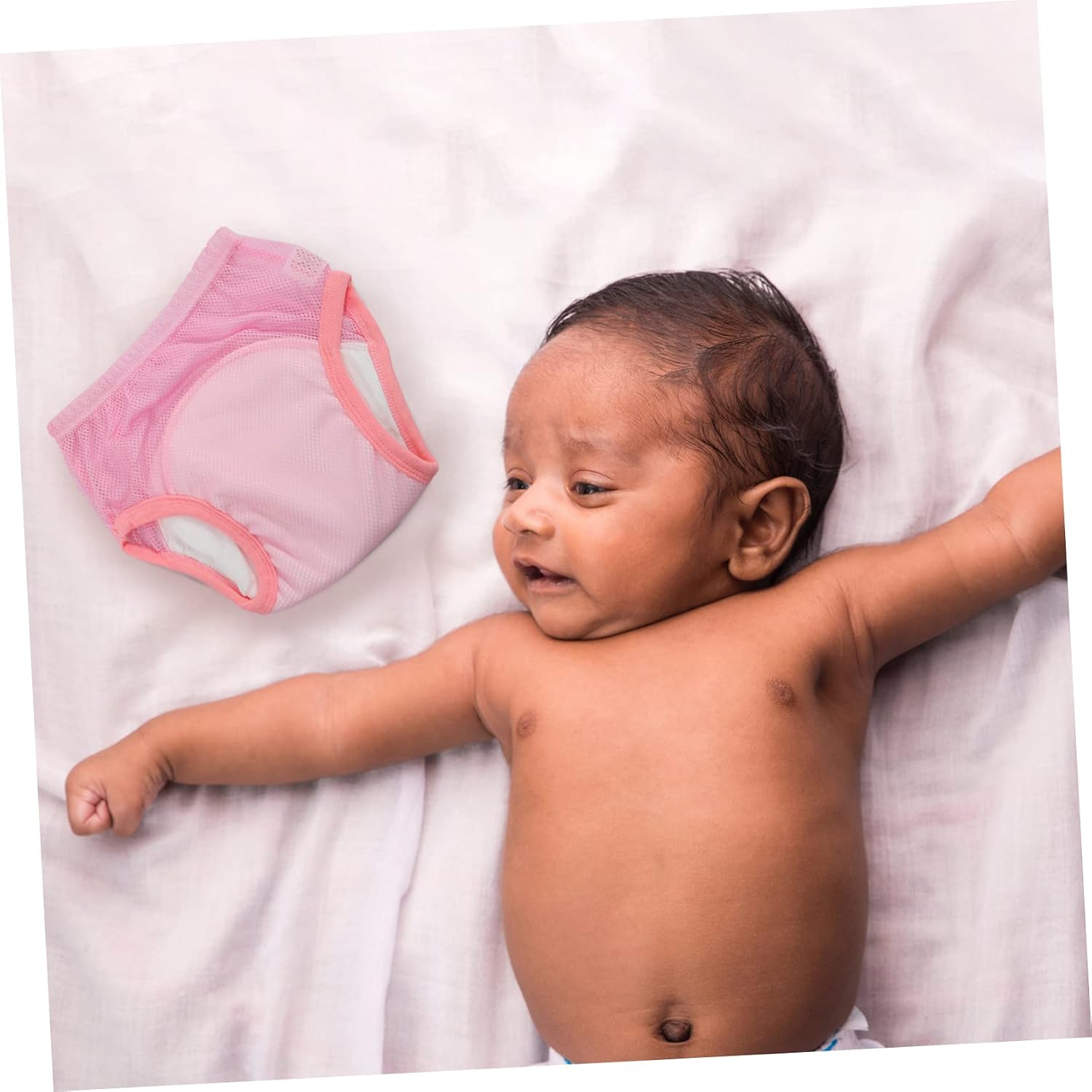 3pcs Cotton Training Pants for Toddlers Breathable Potty Training Underwear Elastic Waistband Assorted Color