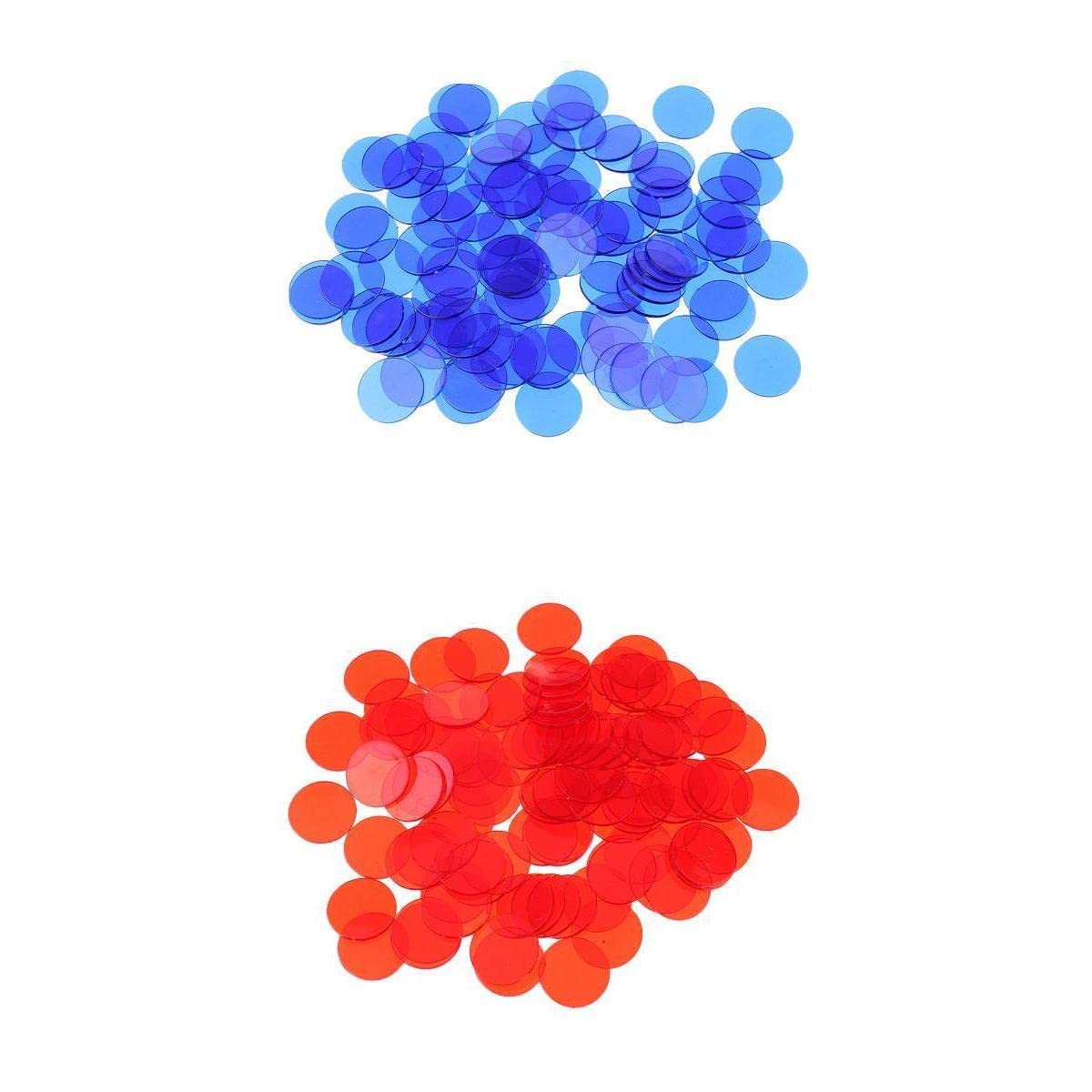 ATORSE Toy 200x Professional Bingo Game Transparent Color Counters Plastic Marker-Toys & Hobbies-Games-Board & Traditional Games-Contemporary Manufacture-image-38