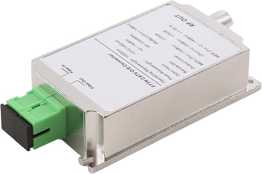 Mini CATV FTTH Receiver Fiber Optical WDM Node RF Converter Triplexer Minimode Indoor AGC 1310nm / 1550nm بدون طاقة ، صنعة دقيقة ، أبيض ، 500457514