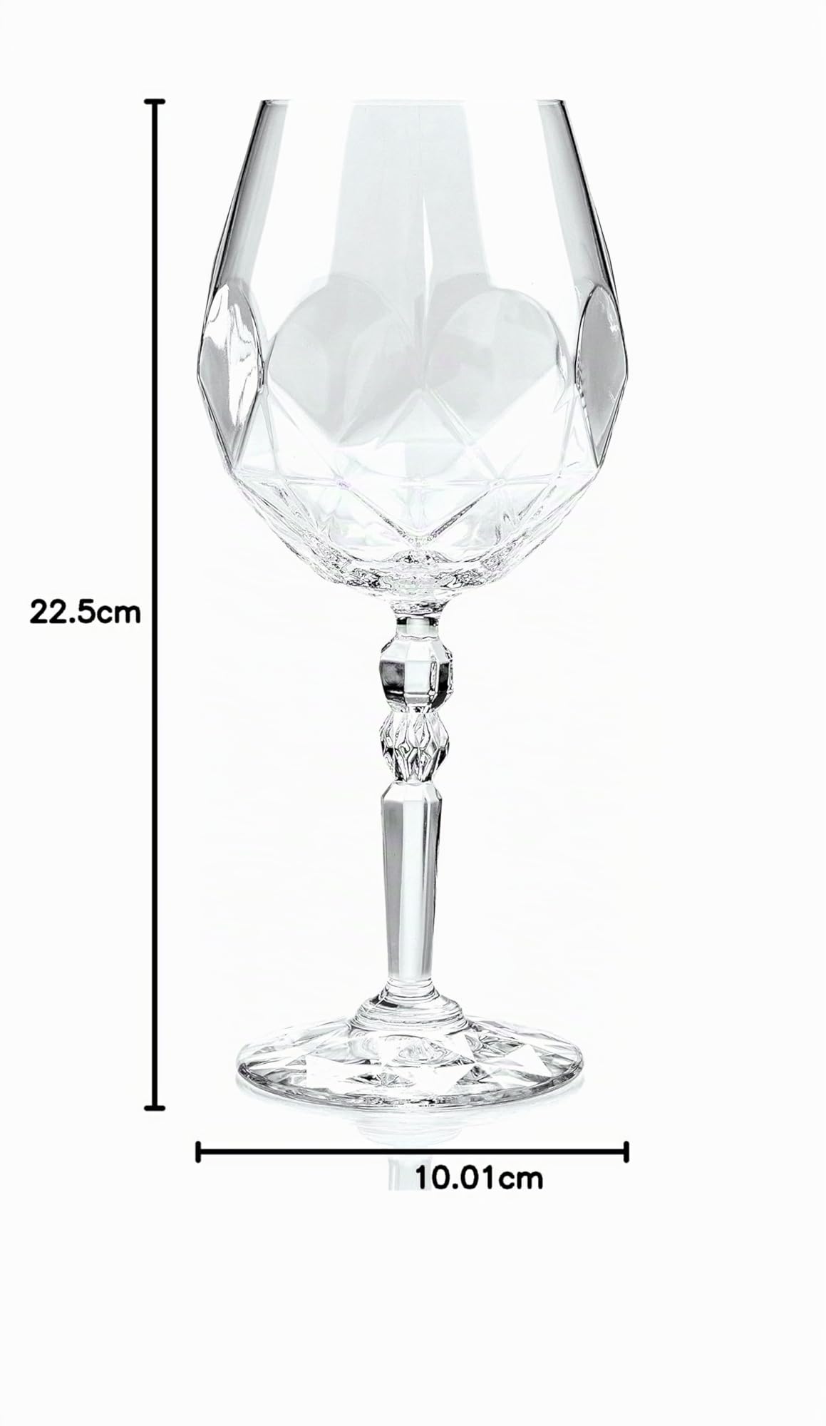 RCR Cristalleria Italiana 26521020006 Lot de 1 Verres en Cristal pour Homme Transparent