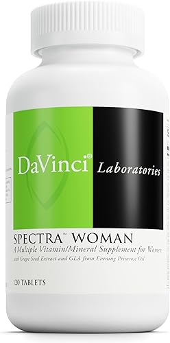 DAVINCI Labs Spectra Woman - Suplemento dietético para apoyar la salud ósea y las necesidades de las mujeres - con vitaminas, minerales, calcio,