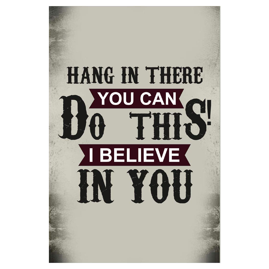 Sehaz Artworks Home Decor Items | Room Decor | Wall Decor | living Room Decorative Items | Hang' Rust Looks Wall Sign for Wall Decoration Tin Sign (MDF, 30 cm x 20 cm x 0.3 cm)