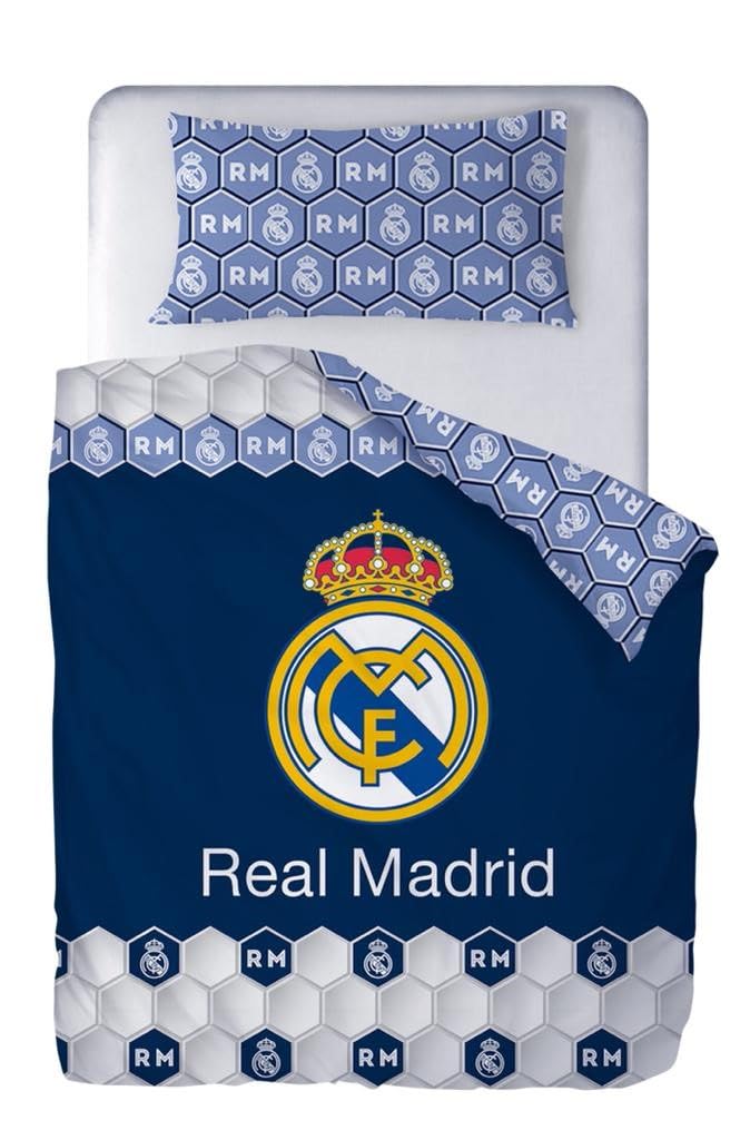 HM'S HOME'SECRET Funda Nórdica Real Madrid 2021 2 Piezas. Escudo Centrado (150 (240x220))