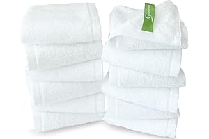 Ultra Soft Brooklyn Bamboo Washcloths (12-Pack)