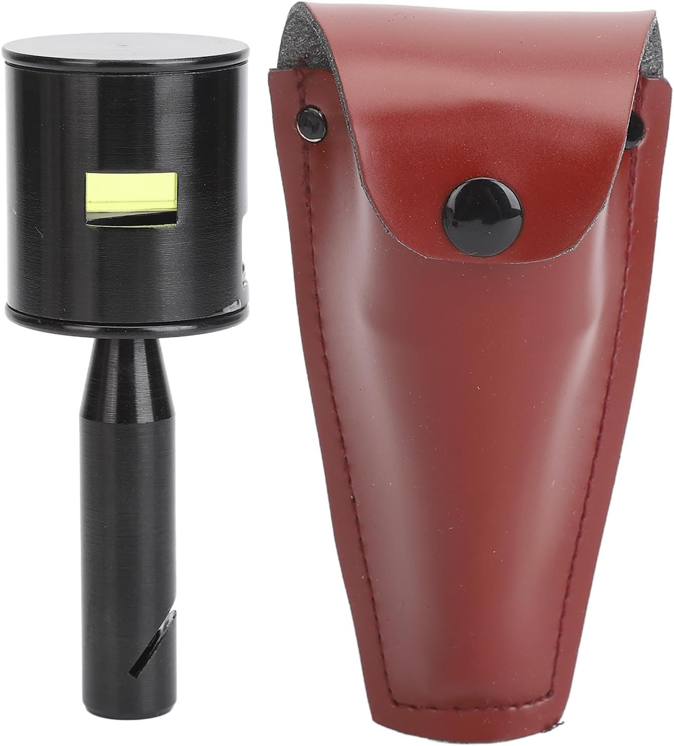 Total Station Rotating Optical Prism with Protective Cover, Aluminum Alloy Handle Design for Tunnel Railroad Dam Testing