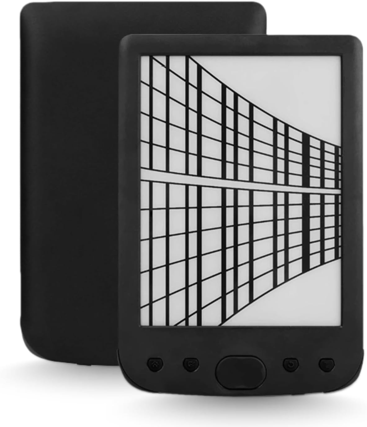 E Book Reader, 6 Inch Eye Friendly Ink Screen, Compact and Lightweight Touchscreen Electric Book Reader, 8GB Memory, Portable Electronic Book Reader for Paper Like Reading