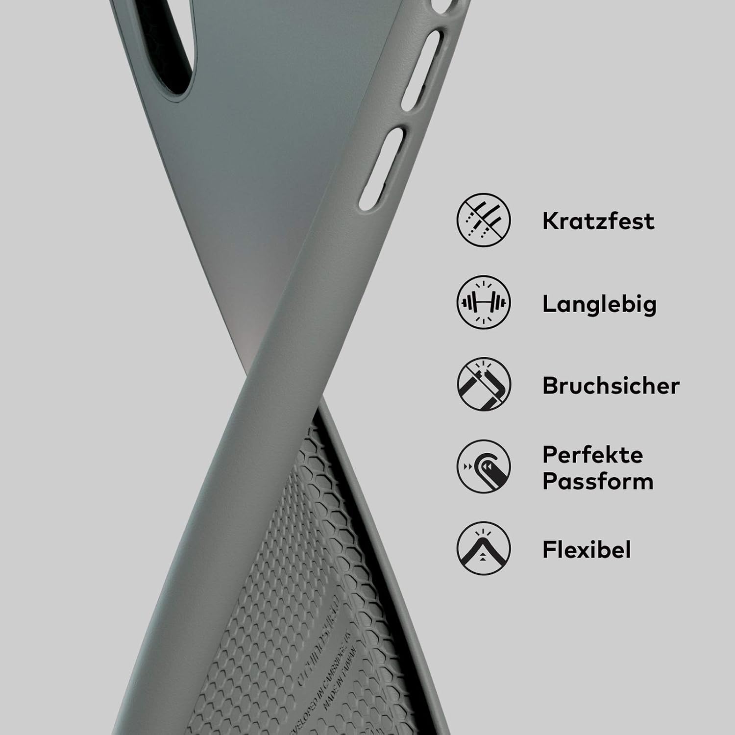 RhinoShield Case Compatible with iPhone 12/12 Pro | SolidSuit-Shock Absorbent Slim Design Protective Cover with Premium Matte Finish 3.5M/11ft Drop Protection - Carbon Fiber