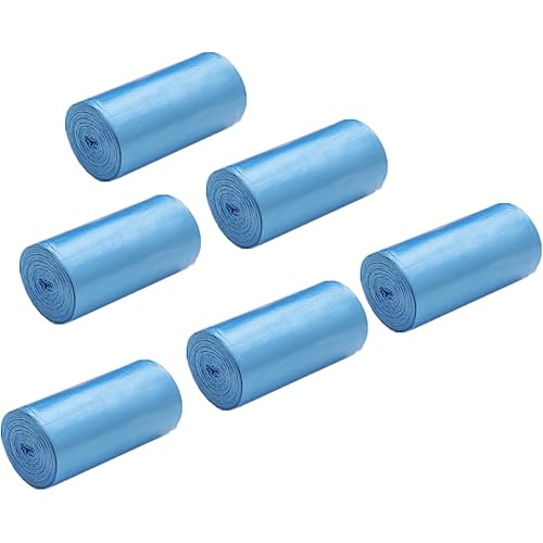 Six Volumes Disposable Garbage Bags Car Garbage Can with Matching, Waterproof Superior Disposable Garbage (Large)