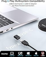 Vista 3 de Micrófono para Mac mini m4, micrófono USB C, condensador cardioide de escritorio Plug &Play, micrófono externo de computadora pequeña
