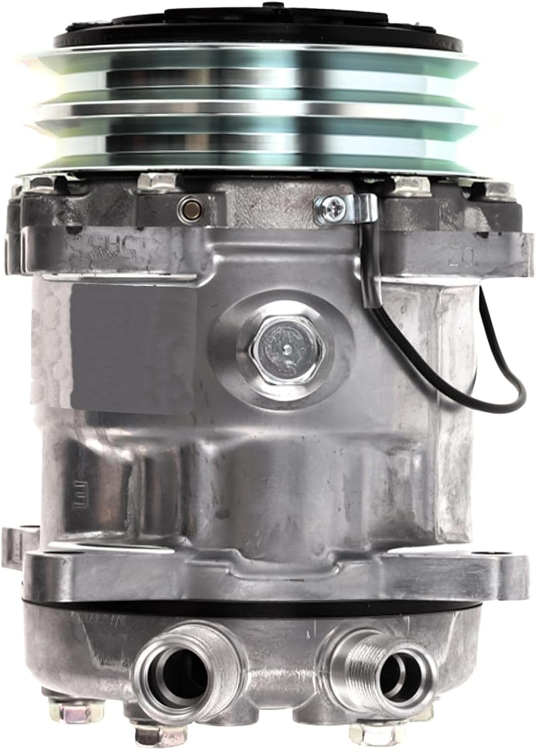 12V 2PK AC Compressor SD5H09 Compatible for Caterpillar CAT 259D 246D 279D 289D 257D Skid Steer Loader CA3454547 5093951 345-4547 3454547