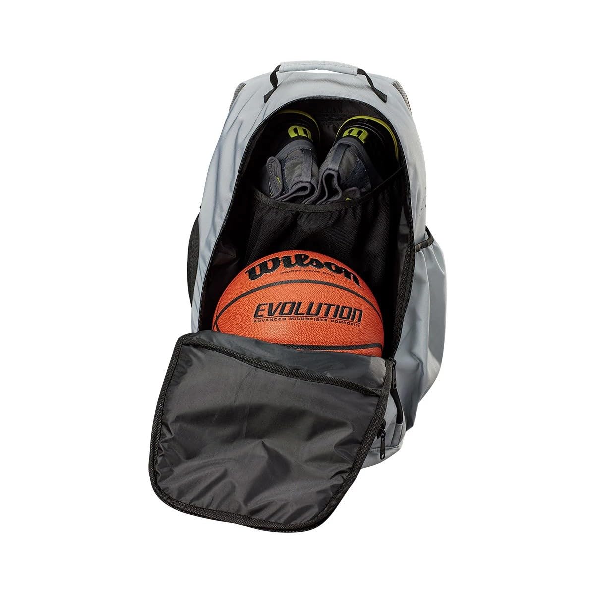 Wilson Unisex-Adult Evolution Backpack BKGY Basketball