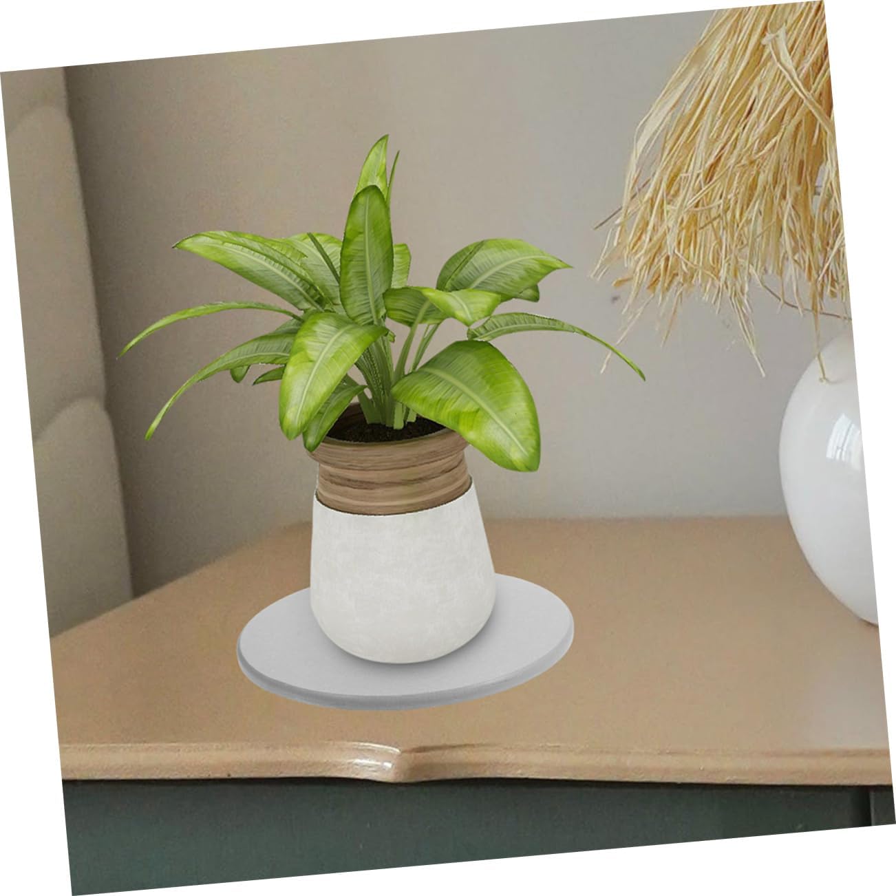 4pcs Plant Drip Trays Saucers for Planters Water Tray for Plants Flower Pot