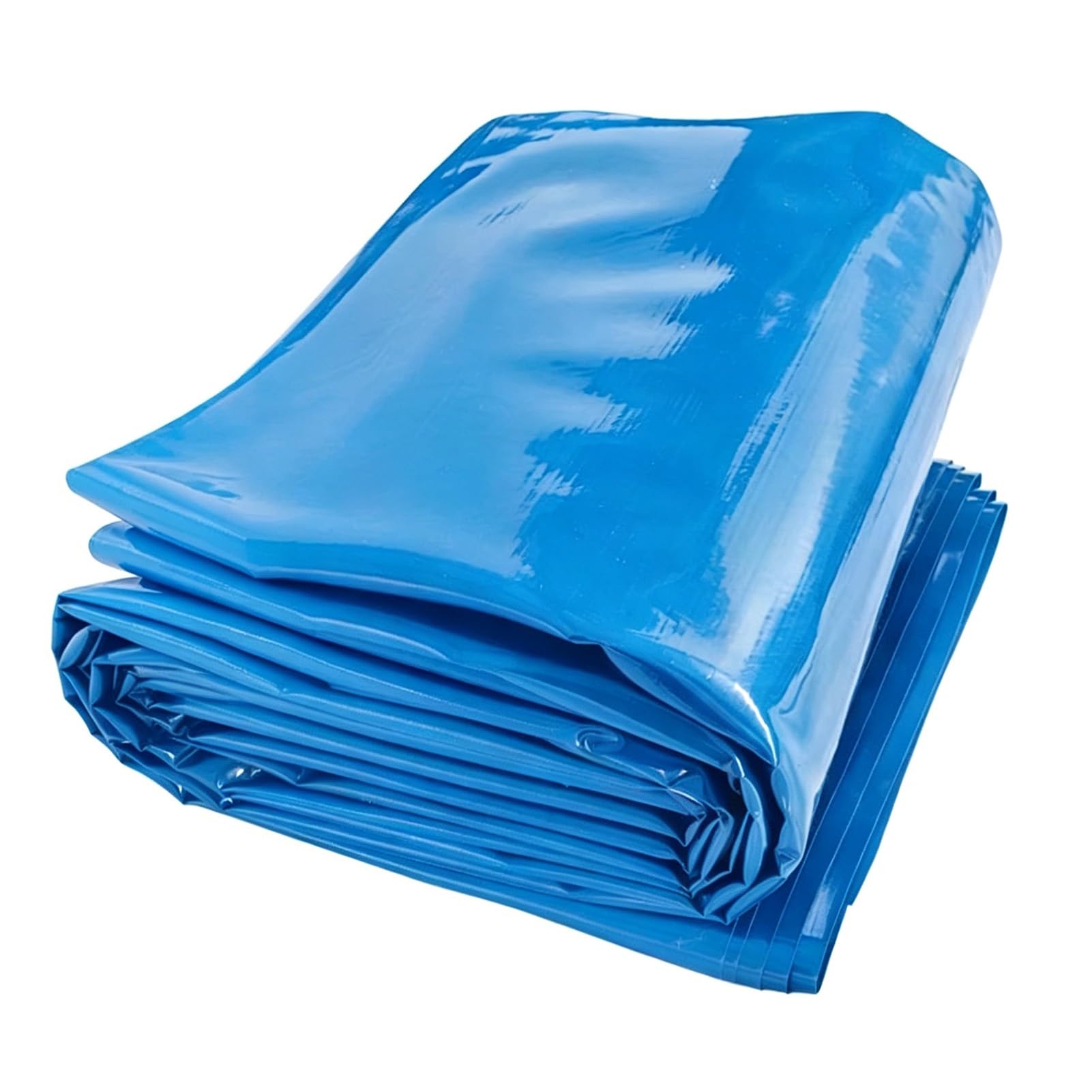 Hamankim Large HDPE Pond Liner - 3x7m 5x6m 7x8m 8x10m 10x12m Blue Waterproof Fish Pool Sealing Film Membrane - Impermeable Pond Liners for Outdoor Koi Ponds Water Feature(4x10m(13.1x32.8ft))