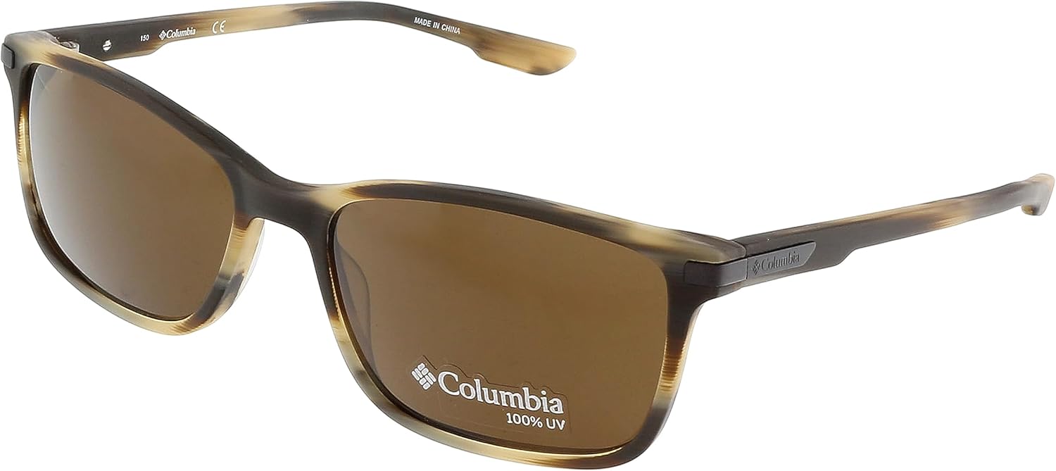 Sunglasses Columbia C 548 S NORTHBOUNDER 213 Matte Brown Horn/Brown