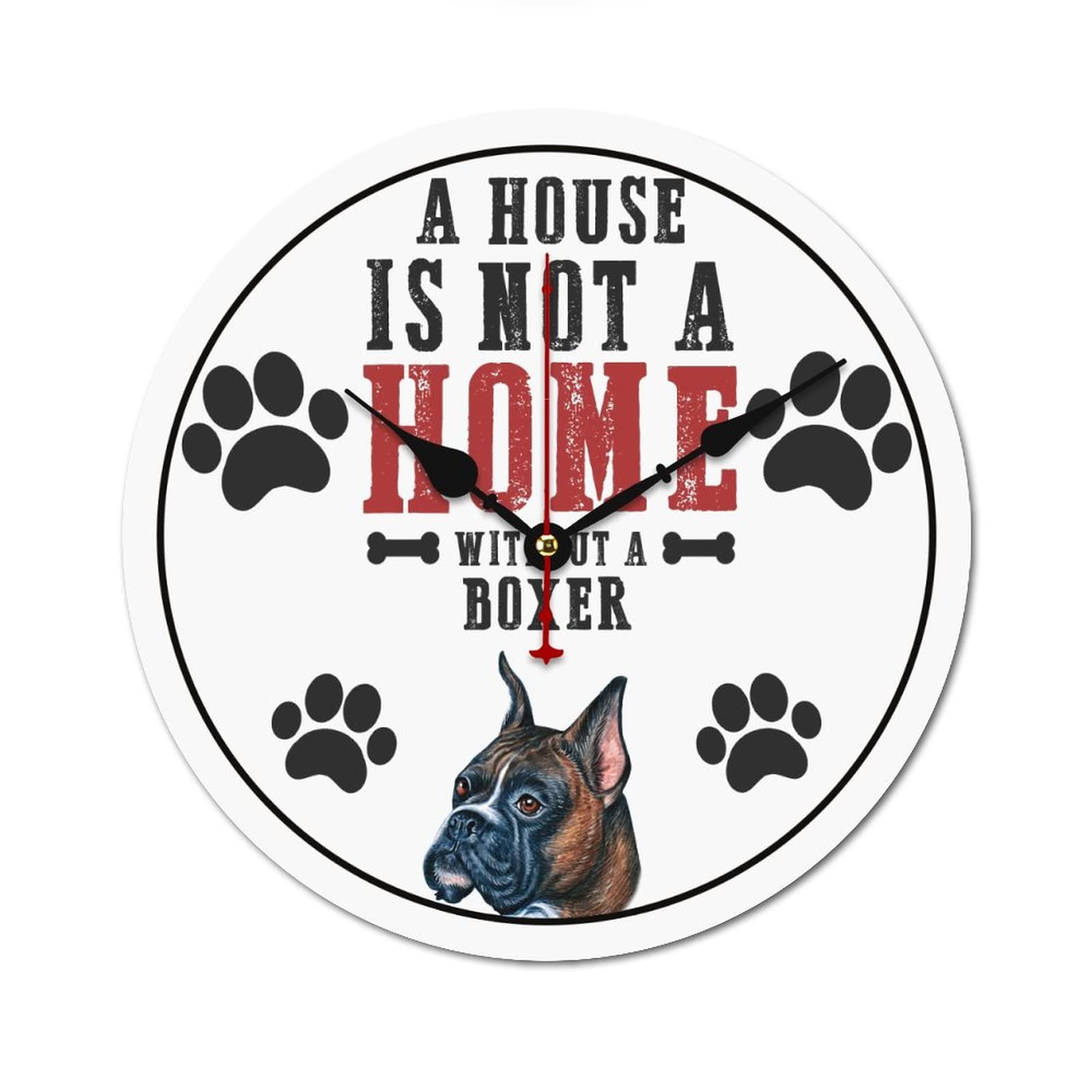 Horloge silencieuse idée cadeau de bienvenue pour nouvelle maison