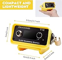 Vista 7 de Estación de soldador inalámbrico para batería Dewalt 20V Max, temperatura ajustable, suspensión automática y protección de bajo voltaje, conversión