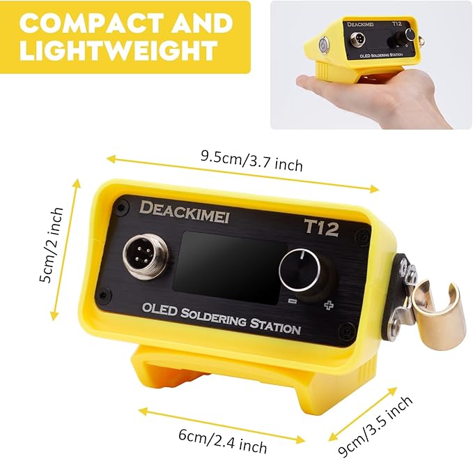 Estación de Soldadura Sin Cable 20V Ajustable con Pantalla O miniatura 2