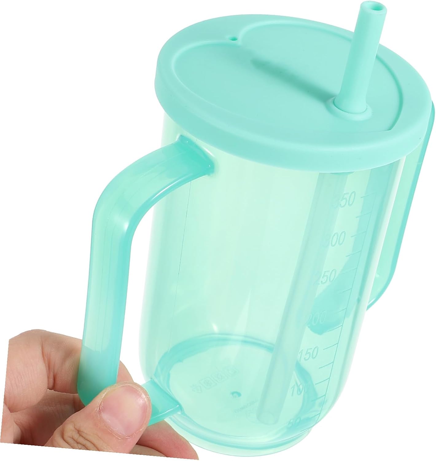 Inclined Mouth Nursing Drinking Cup for Disabled Patients and Maternity Use Spill Adult Sippy Cup with Moderate Capacity Practical Design for Elderly and Mobility