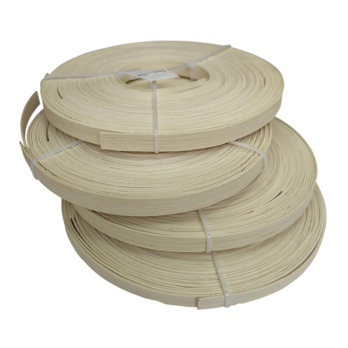 Caña Plana Fina De 6mm, 10m/Rollo, Caña De Ratán Real Indonesio Natural para Cestería Y Reparación De Muebles De Mimbre