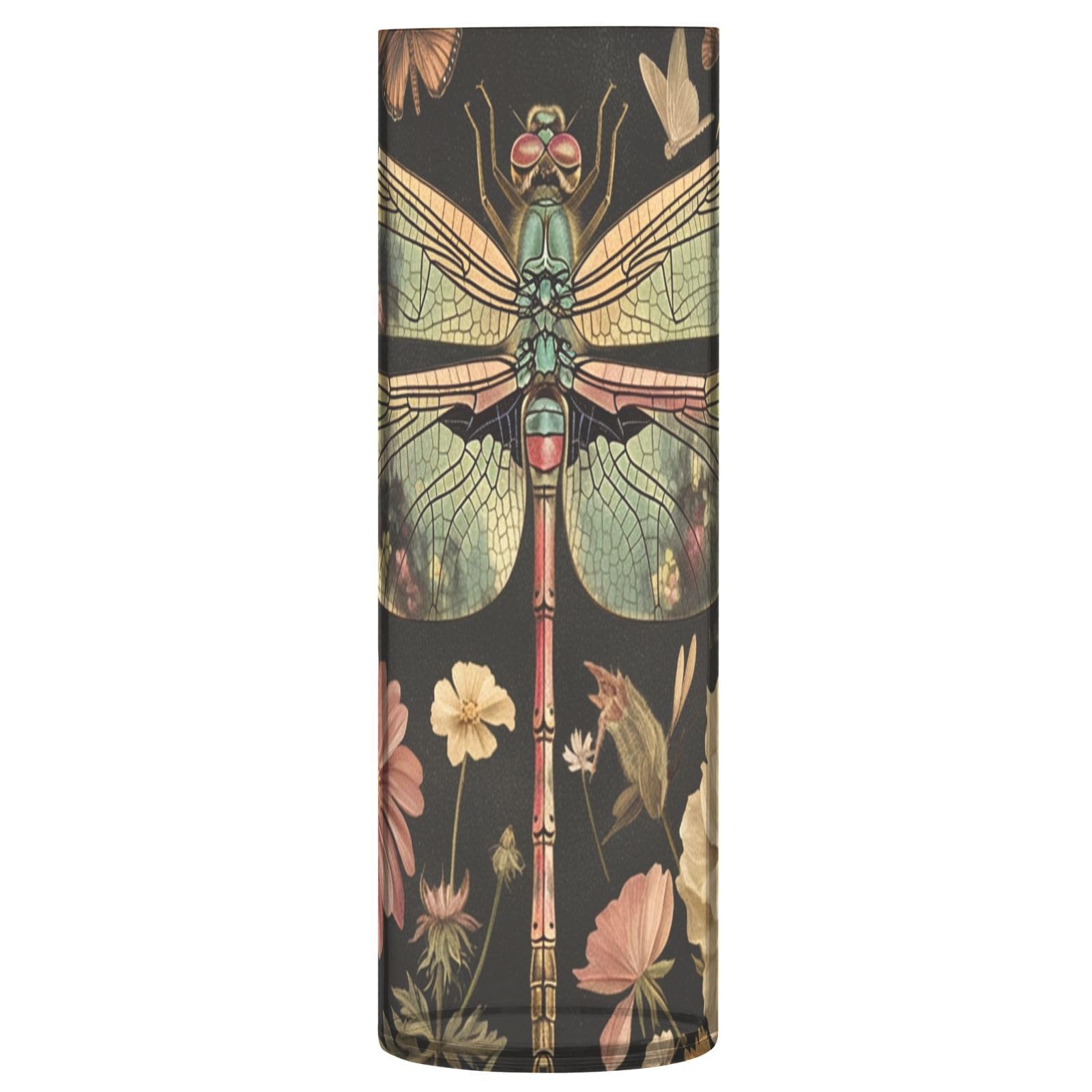 Vase en forme de libellule pour bouquet de fleurs : une touche de poésie moderne
