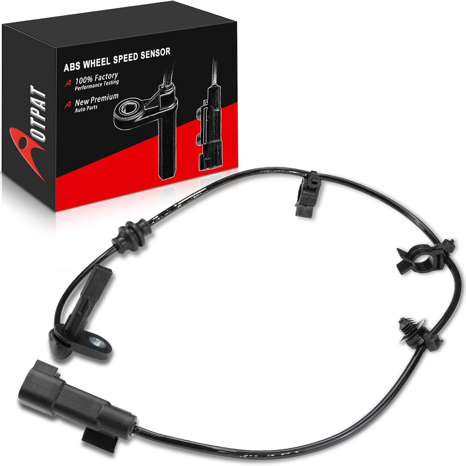 Rear Left or Right ABS Wheel Speed Sensor for:-Chevy Cruze 2011-2015 1.4L 1.8L 2.0L, Volt 2011-2015 1.4L for:-Buick Cascada 2017-2018 1.6L, Verano 2012-2017 2.4L, Replace# 13324530, 13346945