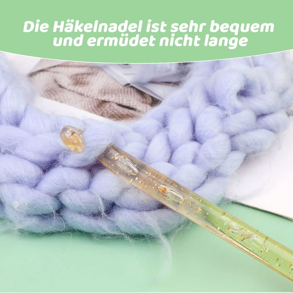 Grands Crochets De 12 Mm, Poignée Ergonomique Pour Mains