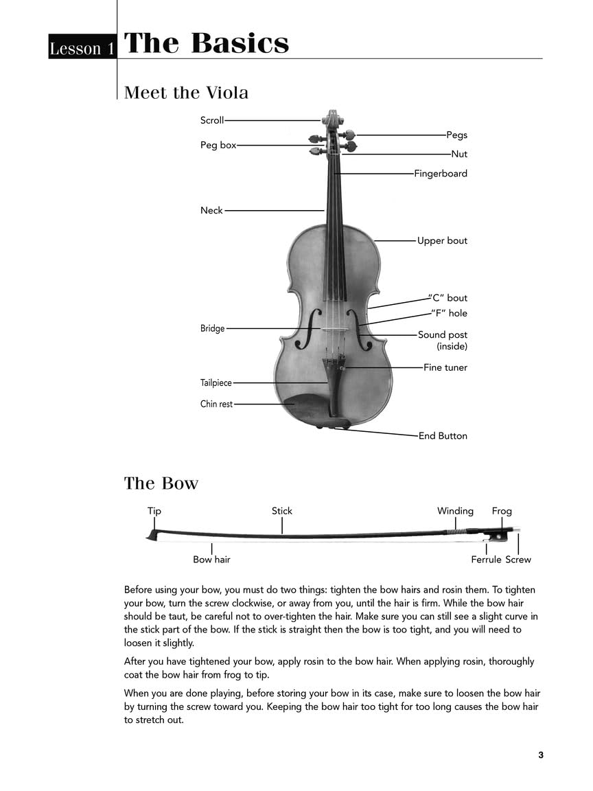 Play Viola Today! A Complete Guide to the Basics (The Ultimate Self-teaching Method!) (Includes Online Access Code)