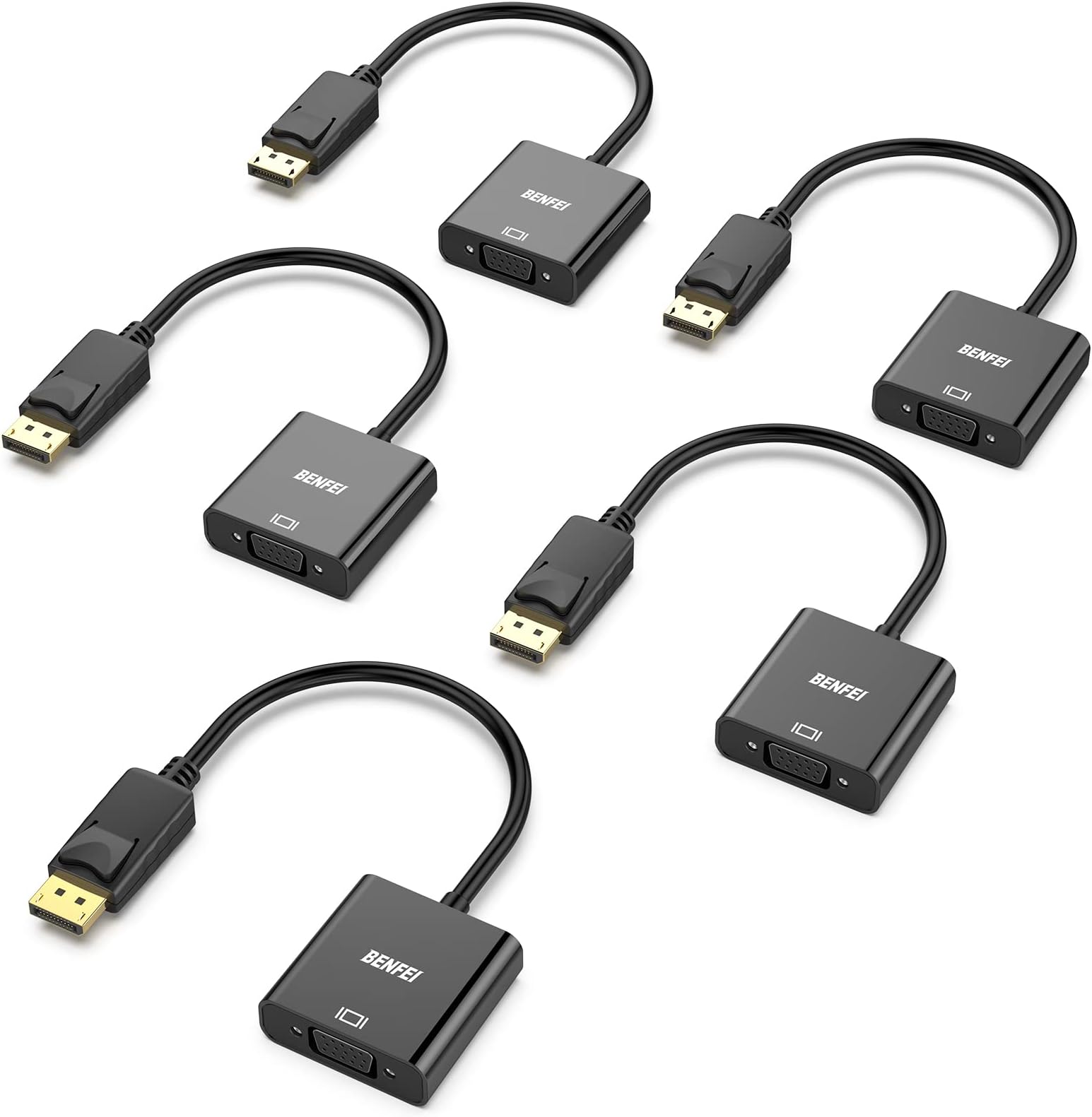 VoluPack® 15M Câble Displayport VGA Résolution 1080P Câble DP Vers VGA