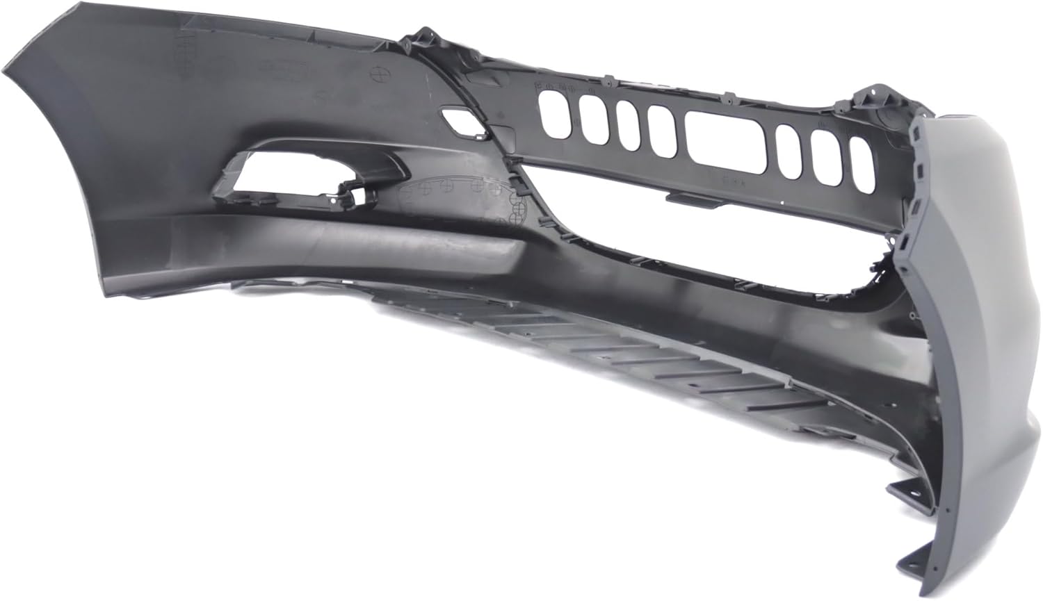 FitParts Compatible With Front Bumper Cover 2010-2011 Honda Insight Base EX LX Hatchback 10 11. New, Primed. With Fog Light Holes. W/o Parking Aid Sensor Holes. HO1000269