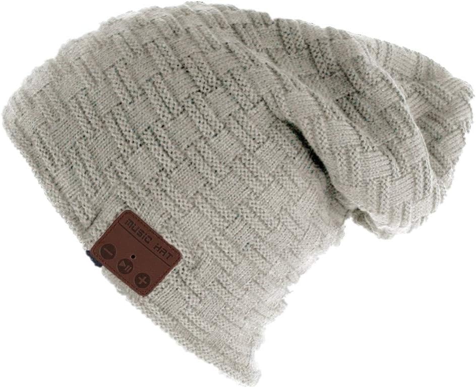 قبعة صغيرة بلوتوث لاسلكية 5.0 للجنسين قبعة دافئة للشتاء مع سما... - view 1
