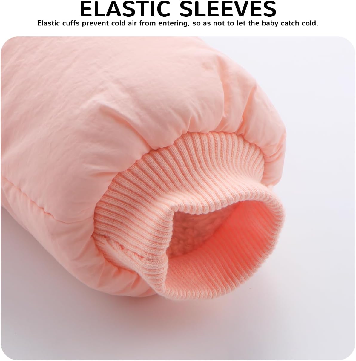 Baby Girl Winter Fleece Jacket Toddler Boy Puffer With Hood Coat Infant Clothes - Image 5