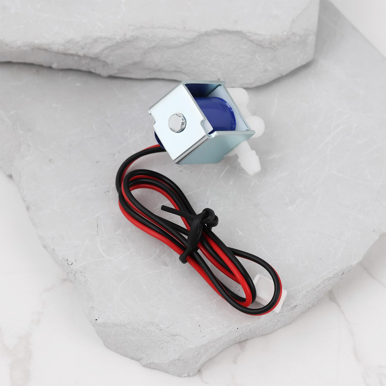 Lot De 2 électrovannes Miniatures DC 5V-6V Normalement Fermées - Pour Air, Eau, Projets DIY, Aquariums, Systèmes Pneumatiques