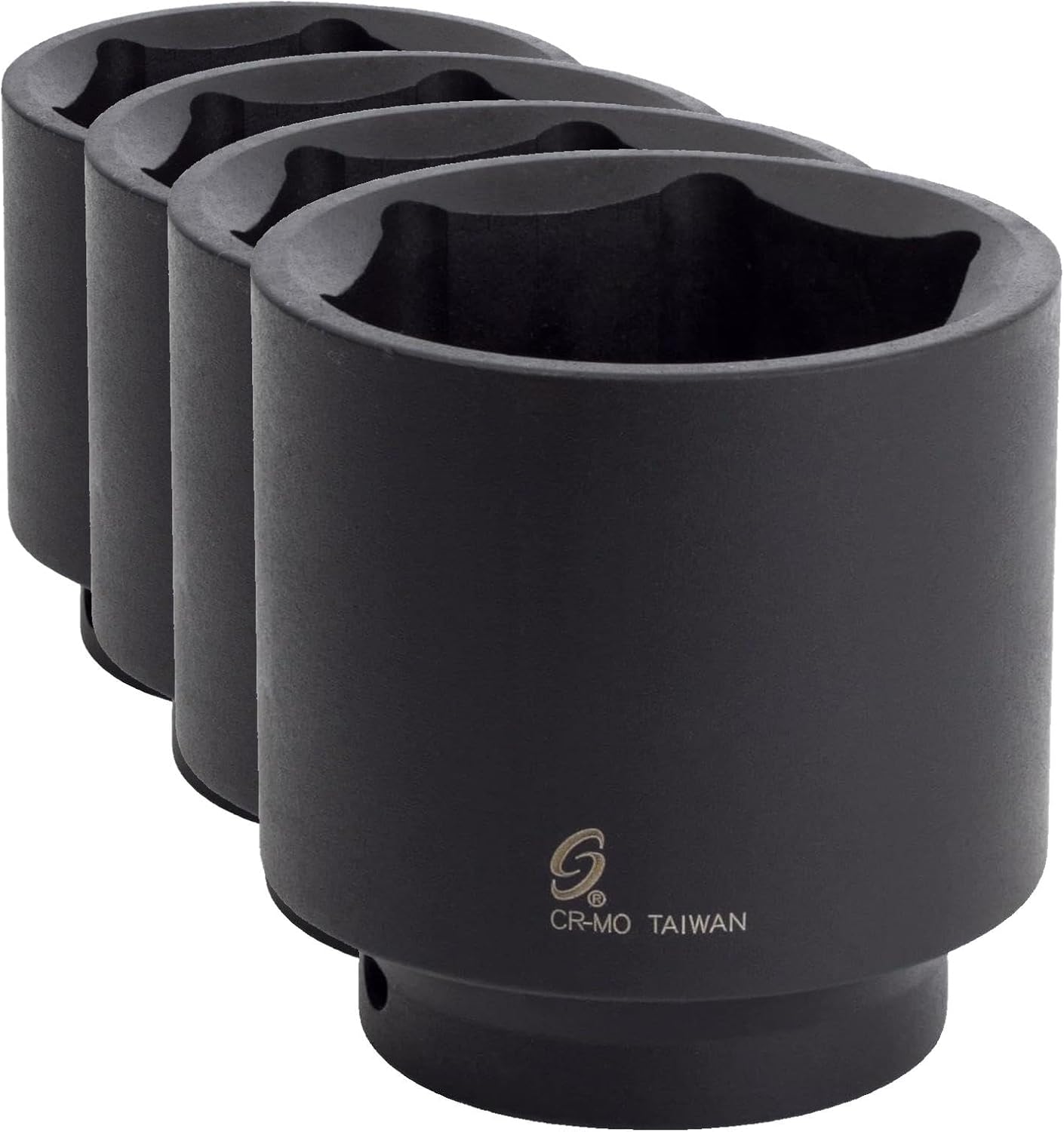 SUNEX TOOLS 252 1/2-Inch Drive 1-5/8-Inch Impact Socket (Pack of 4)