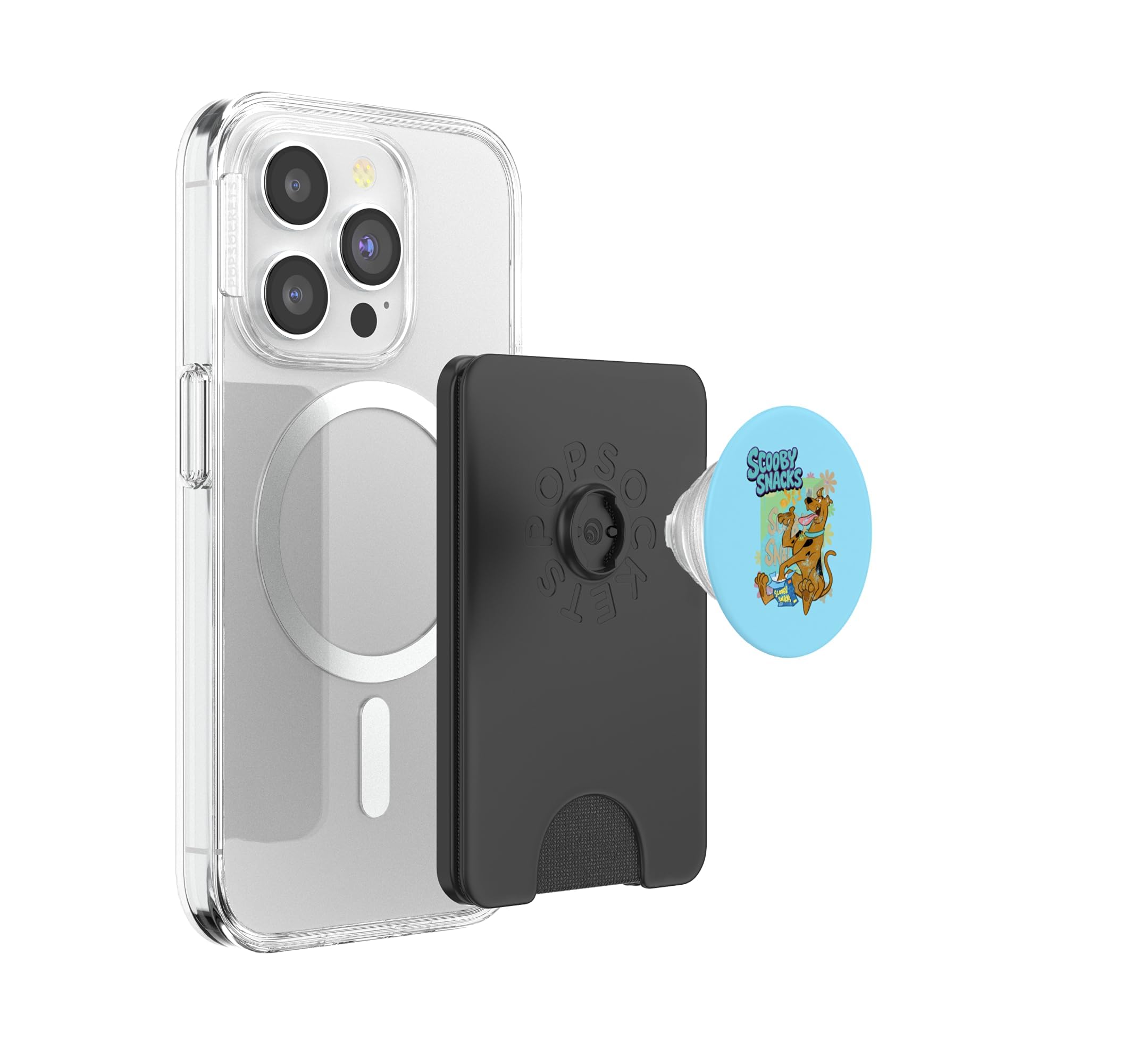 Scooby-Doo | Merch ufficiale classico dei cartoni animati | WBSDC04 PopSockets PopWallet per MagSafe