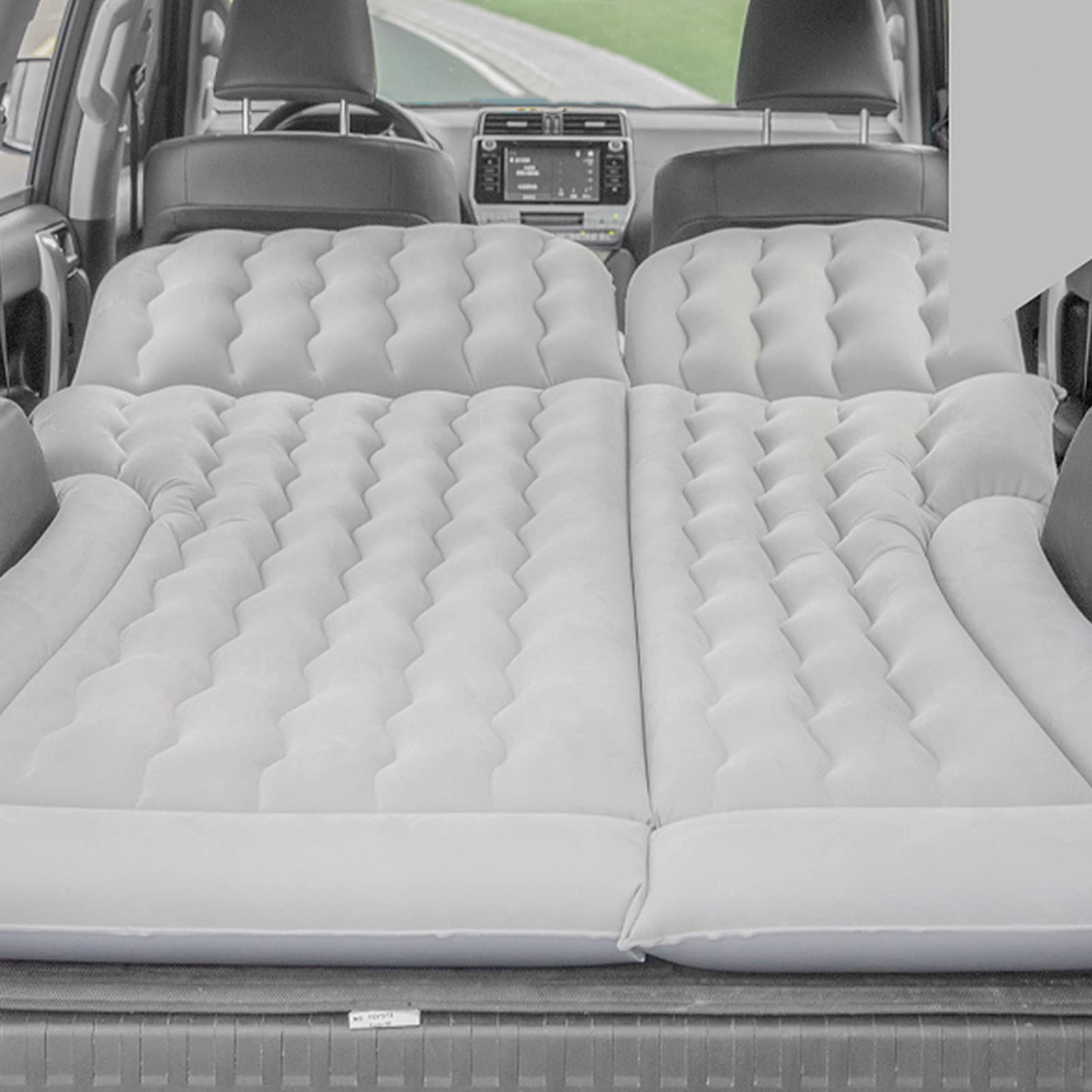 Matelas Gonflable Ejoyous Pour Voiture – Lit SUV épais, 4 Chambres, 2 Piliers, Pompe Incluse – Pour Camping Et Road Trips