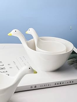[専用] 白磁食器　あひる　2個 Amazon.co.jp: 創意的なアヒルの漫画の陶磁器の食器のソースの皿