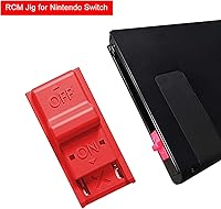 Vista 2 de RCM Jig, RCM Clip Tool Short Connector for N-Switch Joycon Jig Dongle for NS Recovery Mode, Used to Modify the Archive, Play the Simulator(Red)