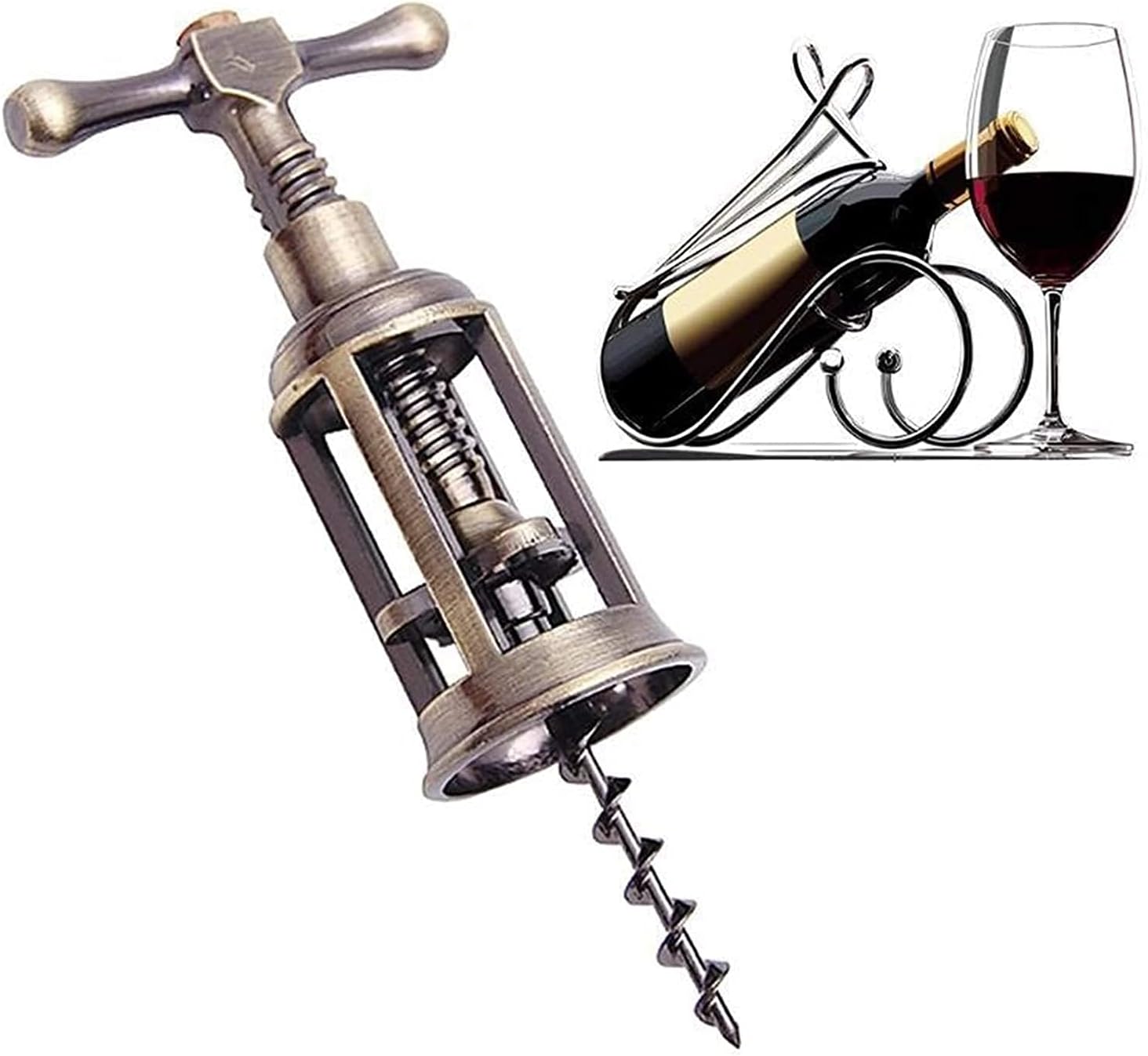 Bottle Openers Wine Bottle Opener Corkscrew Portable Red Wing Type Metal Sommeliers Corkscrews Wine Cork Remover 929